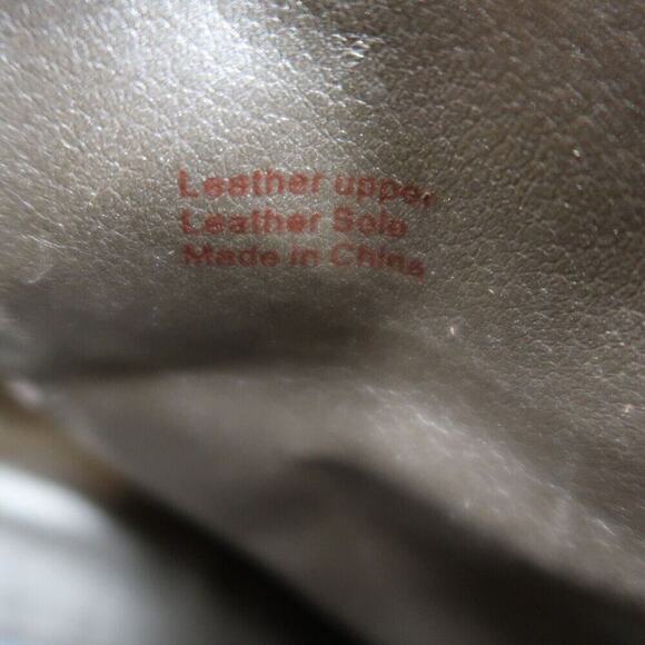 Cynthia Vincent Shoes Womens 9 Booties Fringe Leather Block Heel Fashion Western - Picture 14 of 15